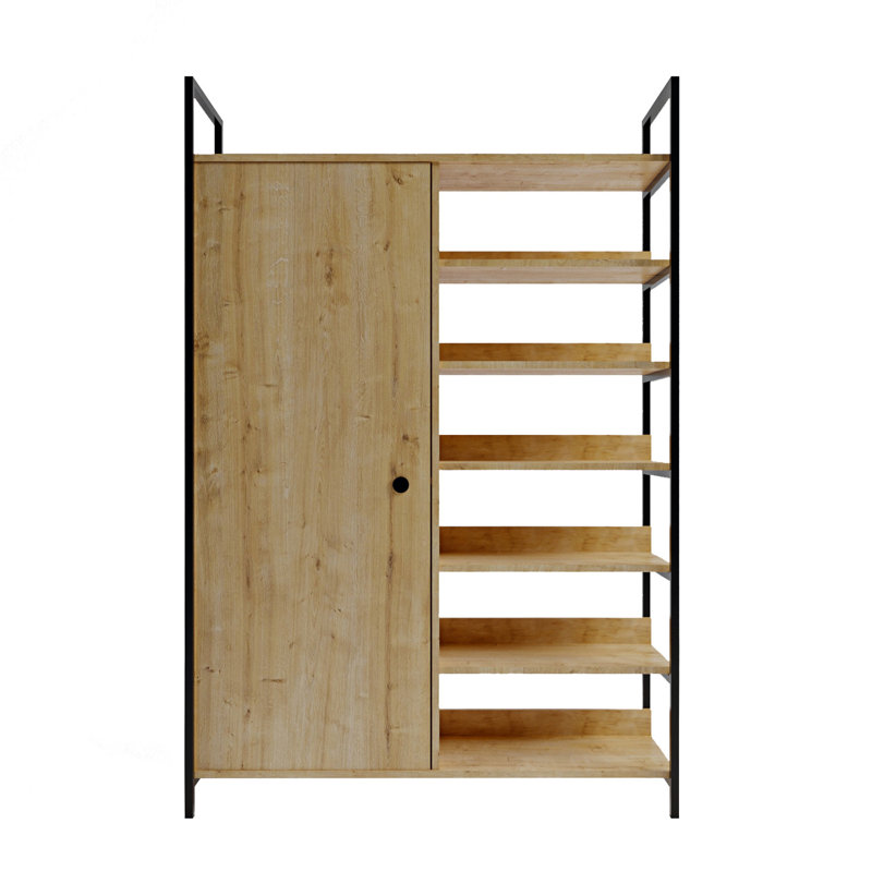 Lark 1 Door Manufactured Wood Wardrobe