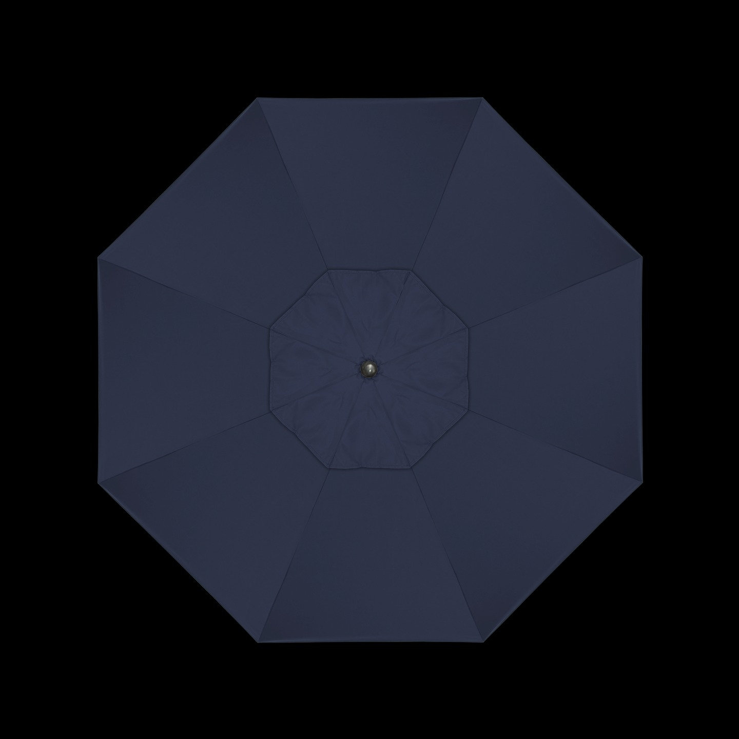 9' Market Sunbrella Umbrella, Canvas Navy Sunbrella® Canvas