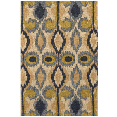 Wool Geometric Indoor Rug