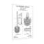 Impression de motif de brosse de toilette pour le bain et la lessive-1107599877