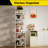 6-Wire Standing Storage Shelf for Bathroom Organizers and Storage & Laundry Room Organization-129019173