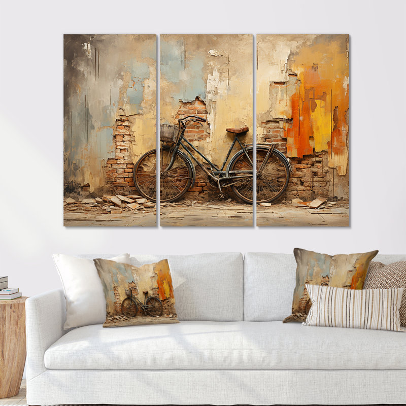 Ensemble de salon Rustic Vintage, H 40 po x l 60 po x P 1 po