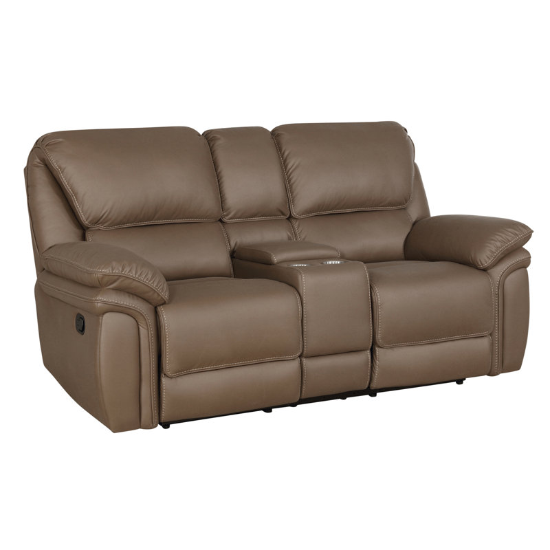 Idalina Upholstered 79.25'' Reclining Loveseat