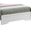 Lit double chic en couleur champagne argenté. H 53 po x l 57 po x P 80 po. Style transitionnel pour chambre à coucher moderne. Assemblage requis et magnifique. H 80 po x P 53 po. Esthétique de chambre à coucher design. Nécessaire à la maison