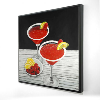 «Two Cosmopolitan» sur toile