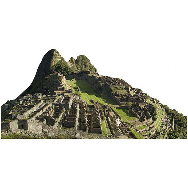 Accroche en carton inca machu picchu