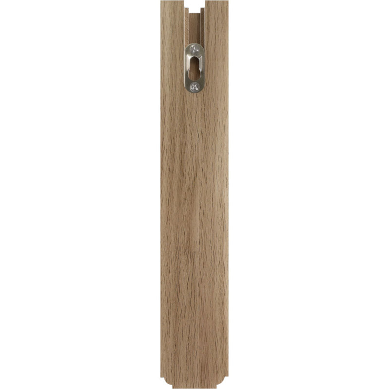 Support en bois Stratford, Chêne rouge, H 10 po x l 1,75 po x P 10 po
