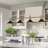 Mantasha 4-Light Dimmable Kitchen Island Linear LED Pendant