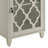 Ceara White Finish Accent Table