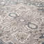 Clover Oriental Area Rug in Blue / Light Grey-1743997733