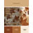 Machine Washable Ottwell Vine Maple Garden Floral Rug in Brown – Beige Binding-159626376