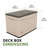 Lifetime Water Resistant Plastic Lockable Deck Box-128497177-56963976