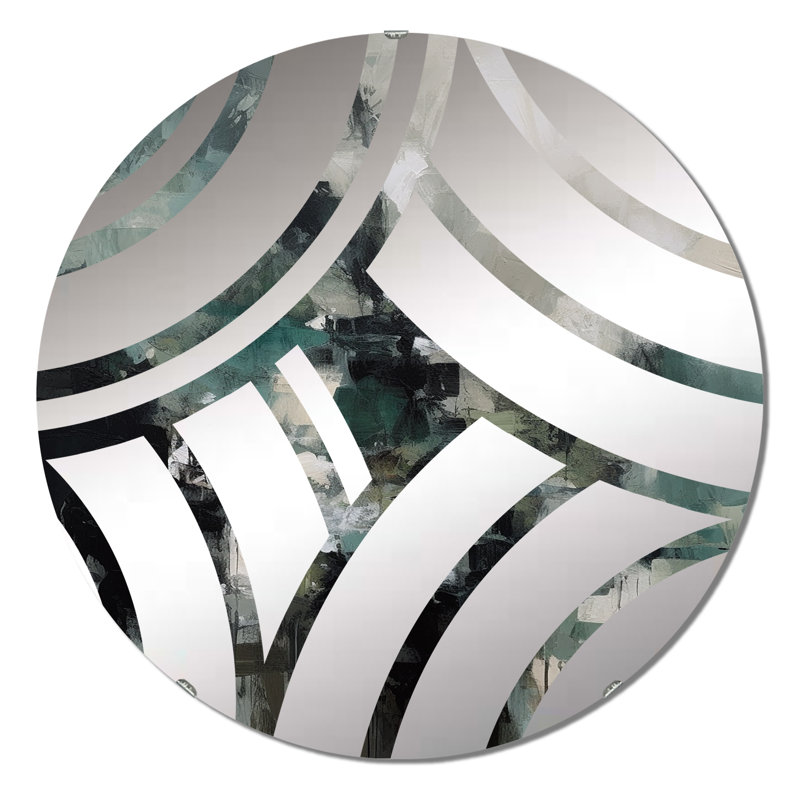 Miroir décoratif Catera, 23,6 po x 23,6 po