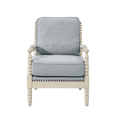 Donohue Elegant Nailhead Trim Armchair