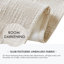 Store romain simple sans cordon 35 x 64 po Quincy Linen-113546548-123296725