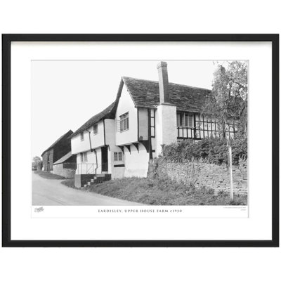 Eardisley, Upper House Farm C1950 1 Piece Single Picture Frame Wall Art