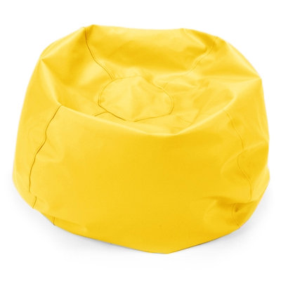 Fauteuil à billes classique en similicuir
