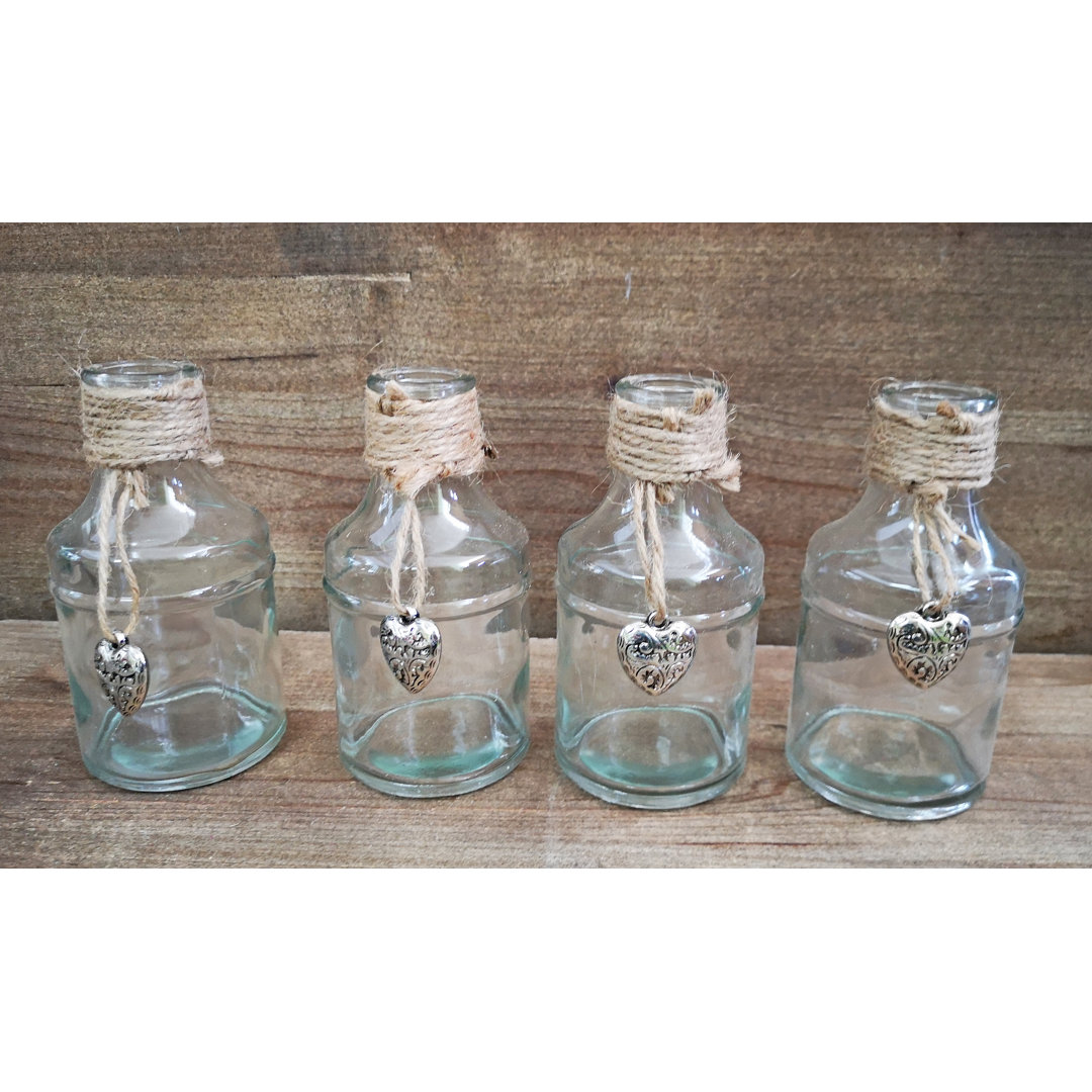 Partee Glass Decorative Bottle Rosecliff Heights