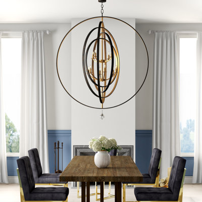 Salas 10 - Light Globe Chandelier