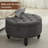 30''  Wide Upholstered Tufted Round Storage Ottoman for Living Room-554661200