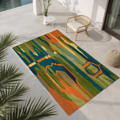 Tapis intérieur et extérieur Meadow Rush