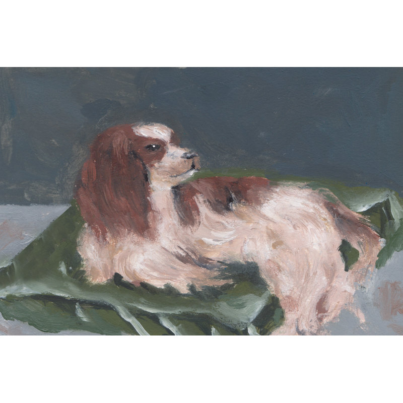 Royal Dog II 1 Piece Wrapped Canvas Wall Art, 61 cm H x 91 cm W
