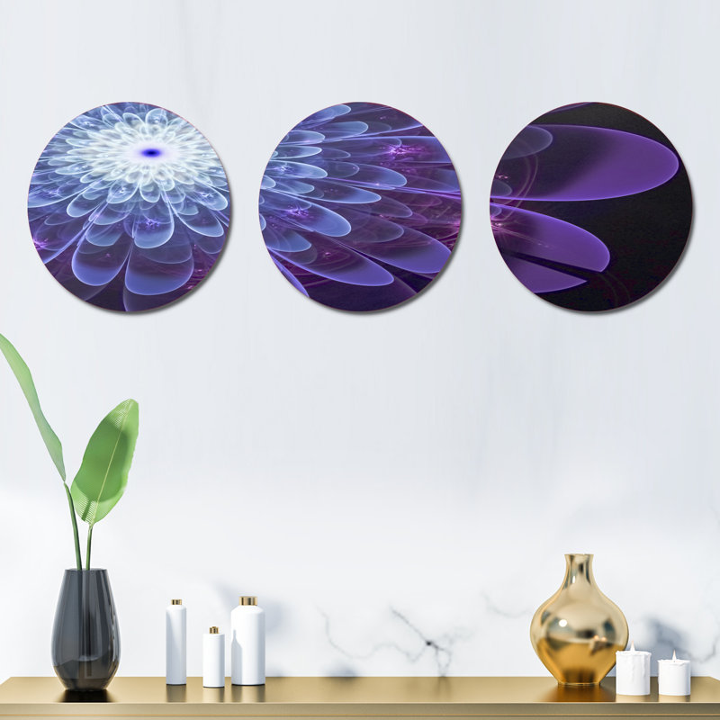 Abstract Wall Decor on Metal