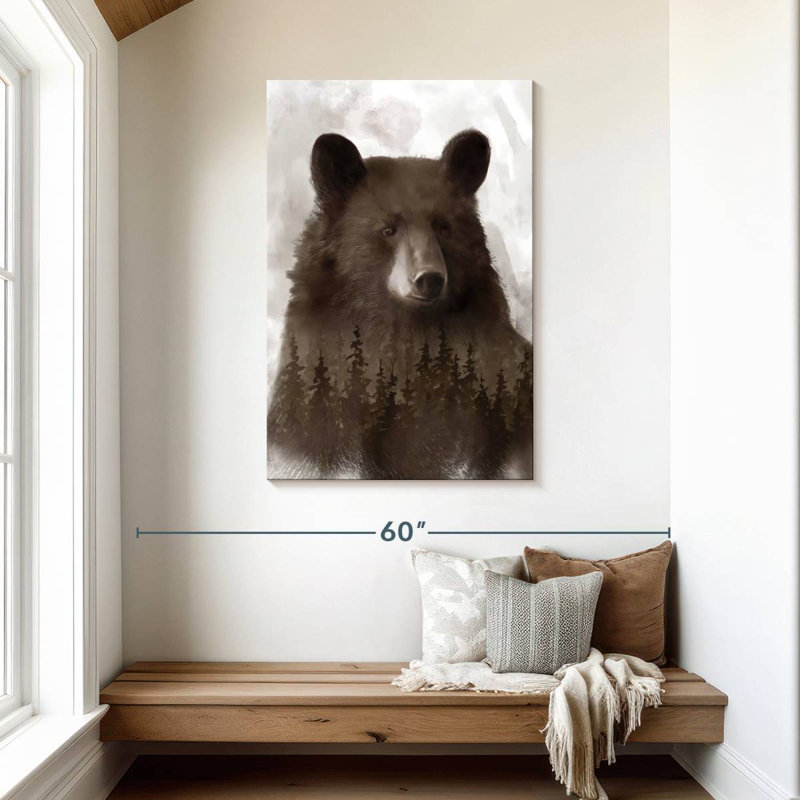 Ours brun de Brampt, H 45 po x l 30 po