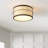 Westerleigh Fabric Flush Mount