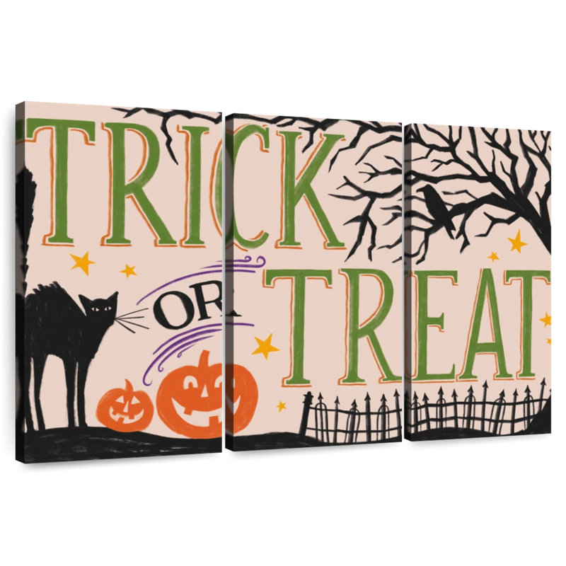 Lelend Halloween Night Color, 20" H x 33" W