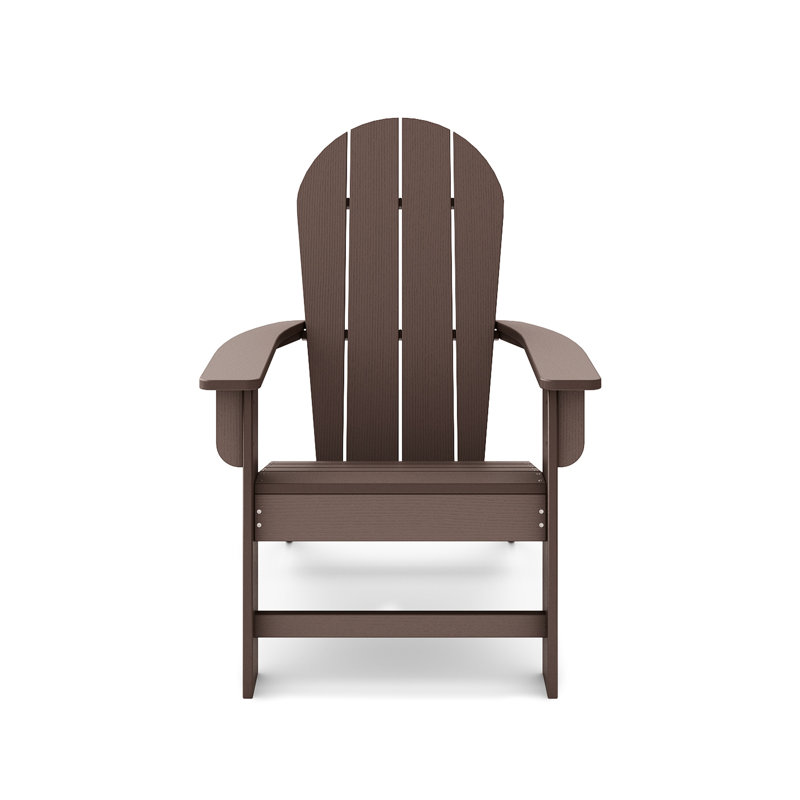 Siège brun - Siège en bois ergonomique pour le jardin Peace. Concevez des jardins, des patios et des piscines. Avec composants en acier inoxydable