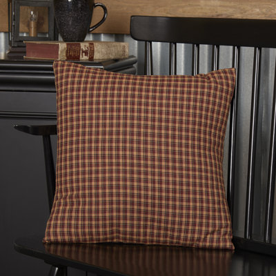 Patriotic Patch Square Pillow Cover & Insert