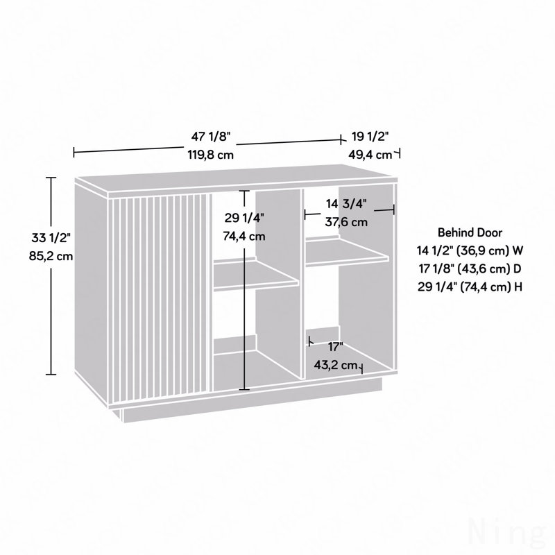 Armoire de rangement décorative