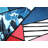 Diagonal Unity Retro Duvet Cover - Stylish Bedroom Decor
