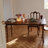 Brown Rectangular Solid Dining Table For Dining Room/Kitchen-662140722