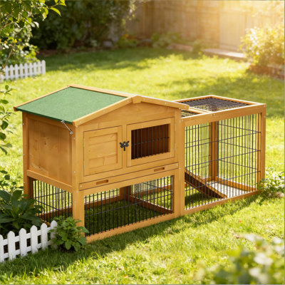 Niche pour animaux d'extérieur, clapier à lapin