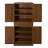 Four-Door Cabinet With Adjustable Inner Shelves-1442993379
