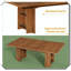 Rustic Sturdy Versatile Dining Conference Table