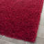 Tapis rouge touffeté à la main Assar-23564375