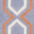 Rodgers Hand Woven Flat Weave Wool/Cotton Geometric Rug in Purple/Orange-774179320