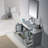 Mance 54.375'' Single Bathroom Vanity with Ceramic Top-24551124