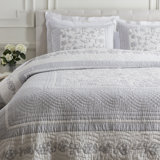 Delaney Traditional Cotton Blend Pipe Quilt