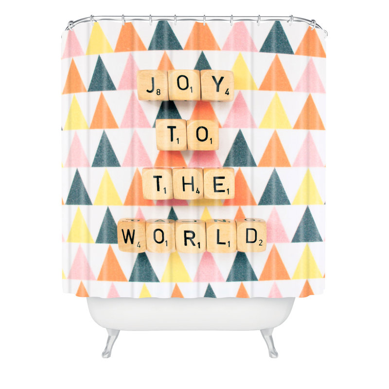 Rideau de douche Degarmo Joy To The World