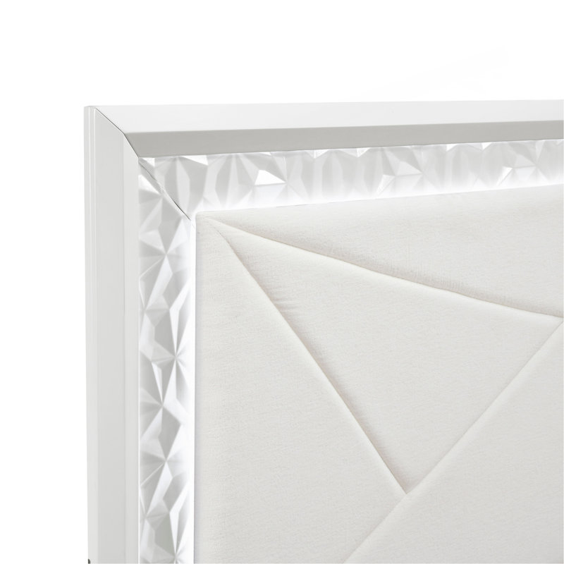 Mobilier de chambre à coucher luxueux Glam Contemporary