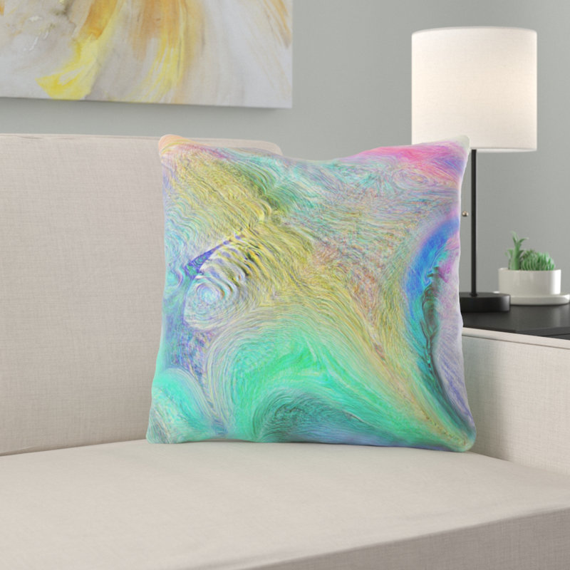 Coussin décoratif Nisswa, Microsuède, Intérieur
