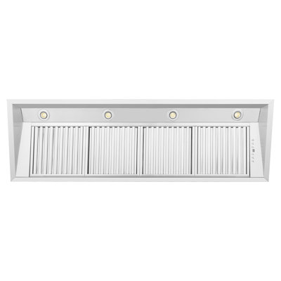 ZLINE 52" Ducted Wall Mount Range Hood Insert in Stainless Steel (698-52)