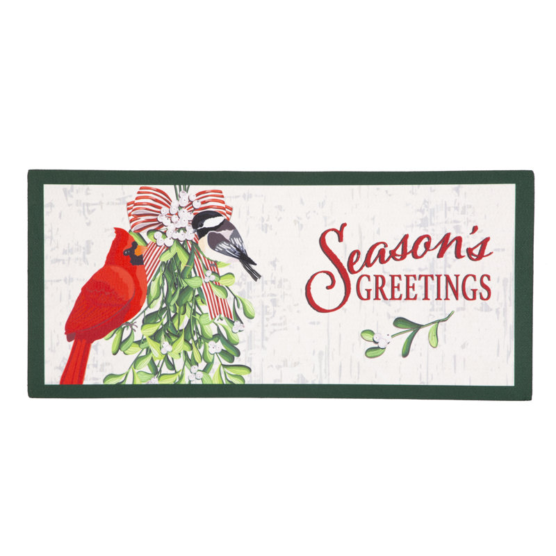 Tapis Mistletoe and Cardinal Sassafras