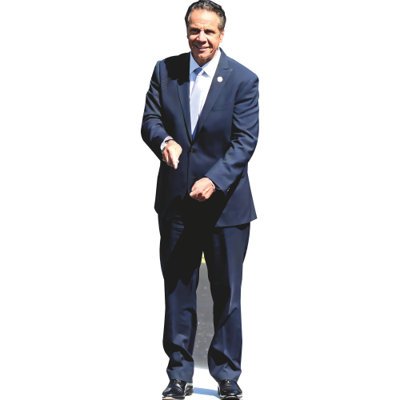 H38279 Andrew Cuomo 2025 carton découpé debout