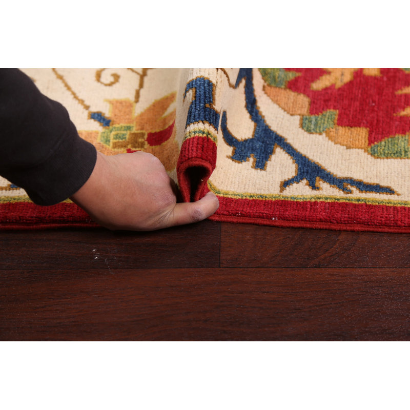 Tapis de style oriental 100% Kazak noué à la main 7 x 10
