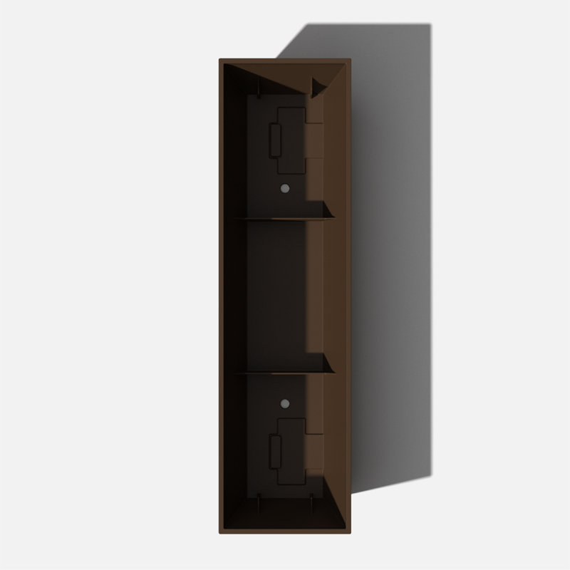 Pure Series Window Box Planter, 9" H x 36" W x 10" D, Espresso